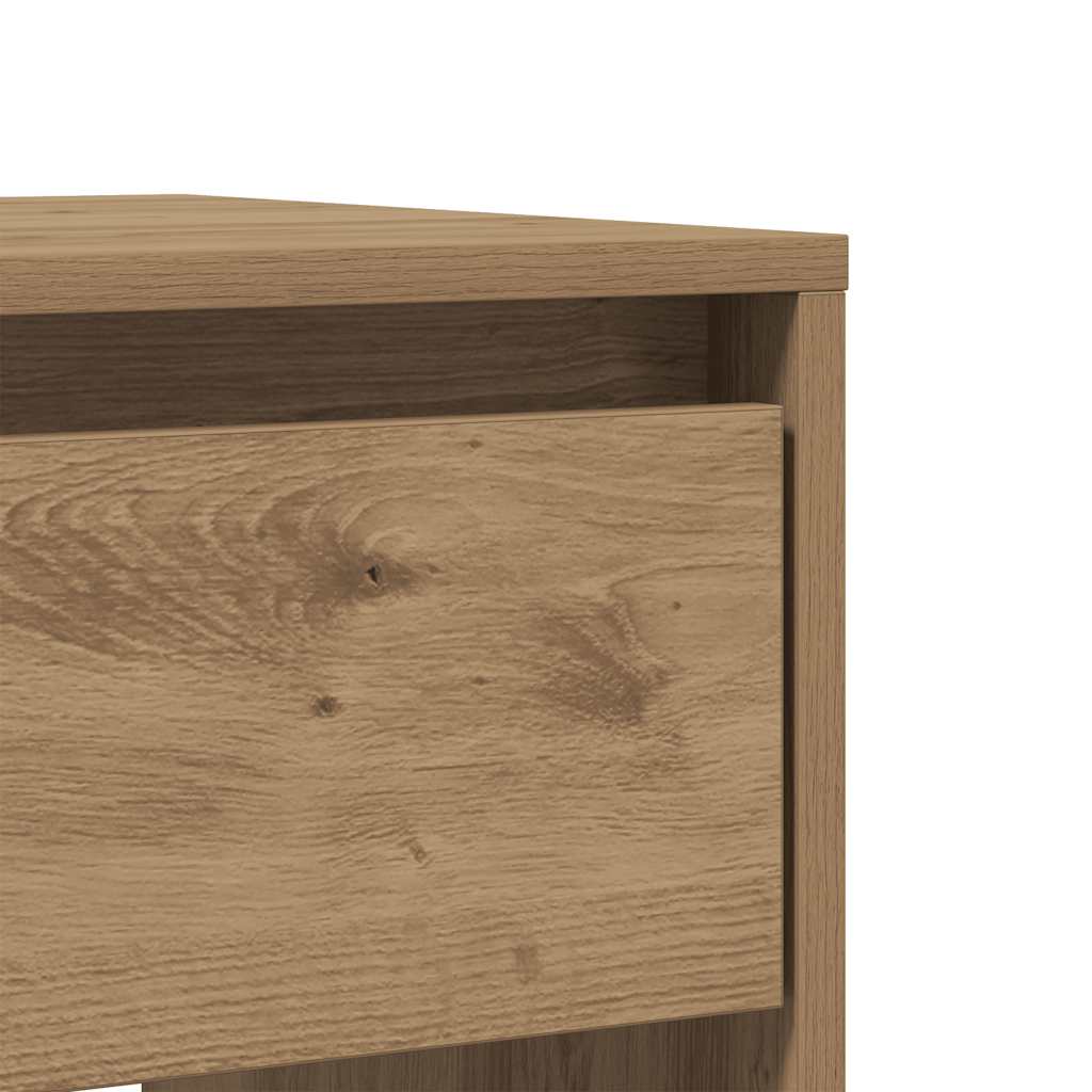 Console Table Artisan Oak 89x41x76.5 cm Engineered Wood